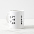 Recherche de témoin tasses Typographie