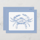 Suche nach krabben postkarten Blau