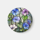 Recherche de vitrail magnets Fleurs