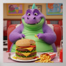 Suche nach cartoon burger poster Niedlich