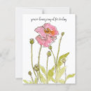 Suche nach mohnblüte postkarten Aquarellfarben blume