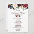 Recherche de programme simple mariage invitations Rose