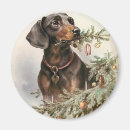 Suche nach vintage hunde magnete Weihnachten