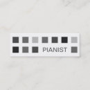 Recherche de pianist cartes visite Compositeur