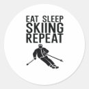 Recherche de lunettes de ski autocollants Skieur