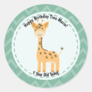 Suche nach giraffe birthday aufkleber Für kinder