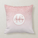 Recherche de sweet 16 coussins Rose doré