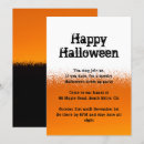 Recherche de blanc orange noir invitations Citrouille