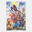 Suche nach osterhasen geschirr tücher Vintage
