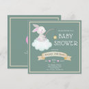 Recherche de lapin vert invitations Aquarelle
