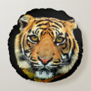 Recherche de tête de tigre coussins Animal