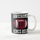 Recherche de de anniversaire 10 ans tasses Années