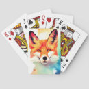 Suche nach roter fuchs spielkarten Wild