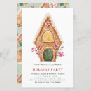 Recherche de gingerbread house invitations Aquarelle