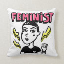 Recherche de féministe coussins Femme