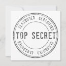 Recherche de top secret invitations Espion