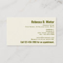 Recherche de usage cartes visite Professionnel