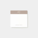 Recherche de monogrammed post its Moderne