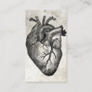 Recherche de coeur anatomique cartes visite Cardiologie