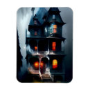 Recherche de halloween magnets Maison hantée