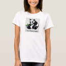 Suche nach panda liebe tshirts Schwarz weiß
