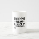 Recherche de bonne annee tasses Célébration