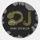 Recherche de djs autocollants Jockey de disque