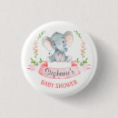 Recherche de baby shower éléphant badges Jungle