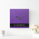 Suche nach lila hintergrund wanduhren Glitzer