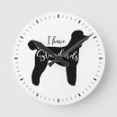 Recherche de chien de caniche horloges Amoureux des chiens
