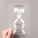 Recherche de acrylic party invitations Élégant