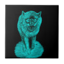 Recherche de loup carreaux Sauvage