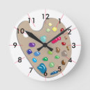 Suche nach künstler wanduhren Palette