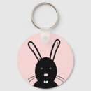 Recherche de lapin noir porteclés Mignon