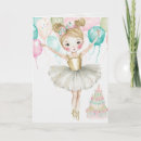 Recherche de danseuse vœux cartes D'anniversaire