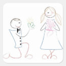 Suche nach niedliches strichmännchen aufkleber Bräutigam