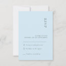Recherche de bleu cyan invitations Minimaliste