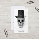 Suche nach schädel visitenkarten Weiß