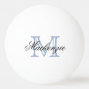 Recherche de bleu balles ping pong Initiale
