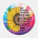 Suche nach blume in der hand magnete Gezeichnet