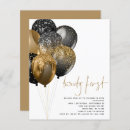 Recherche de gold black balloons invitations Ballons