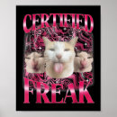 Suche nach freak poster Katze