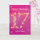 Recherche de 17ème vœux cartes 17 ans