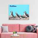 Recherche de faune impressions sur toile Bleu