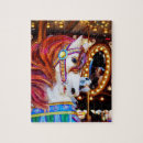 Recherche de carousel puzzles Cheval carrousel