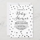 Recherche de pois noir et blanc invitations Calligraphie