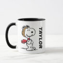 Recherche de baron rouge tasses Charlie brune