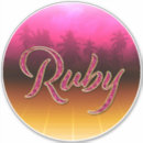 Recherche de ruby autocollants Rubis