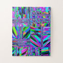 Recherche de modern art puzzles Colorful