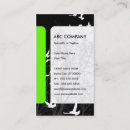 Suche nach vögel in der silhouette visitenkarten Baum